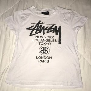 Stussy babydoll T-shirt